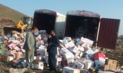 إتلاف 16 طناً من المواد الغذائية التالفة في شعوب بأمانة العاصمة