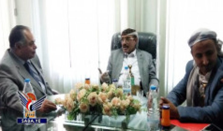 عضو السياسي الأعلى السامعي يلتقي قيادة وزارة الأوقاف والإرشاد