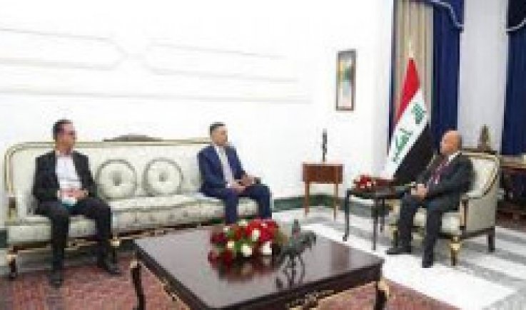 الرئيس العراقي: ندعم استضافة البصرة بطولة خليجي 25