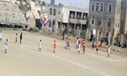 فريق الشهيد القائد يتخطى فريق الشهيد الياجوري في بطولة الصماد للقدم بحجة