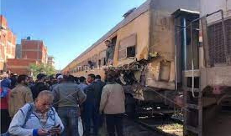 وزارة الصحة المصرية تعلن عن 97 إصابة في حادث قطار القاهرة المنصورة 
