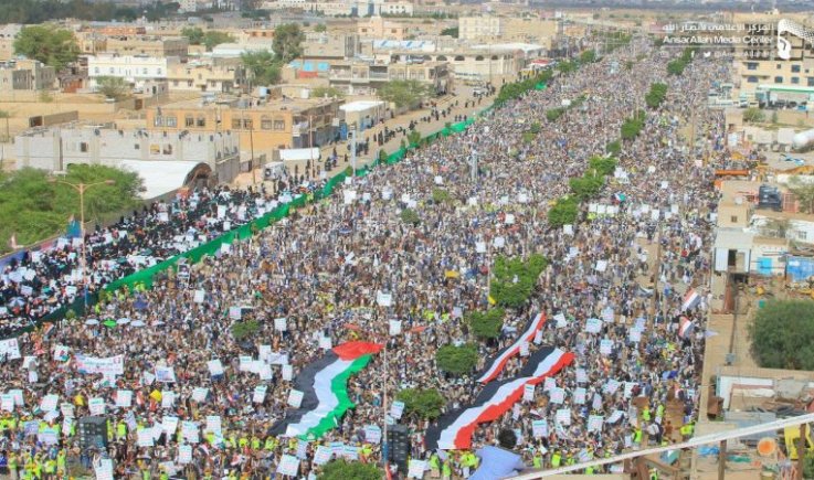 مسيرات يمنية مليونية في يوم القدس العالمي .. وتأكيد على خيار المقاومة