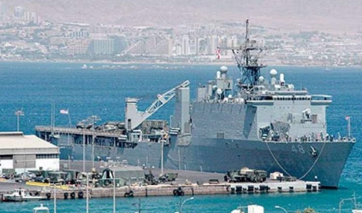 أول سفينة شحن إماراتية ترسو في ميناء إيلات بفلسطين المحتلّة