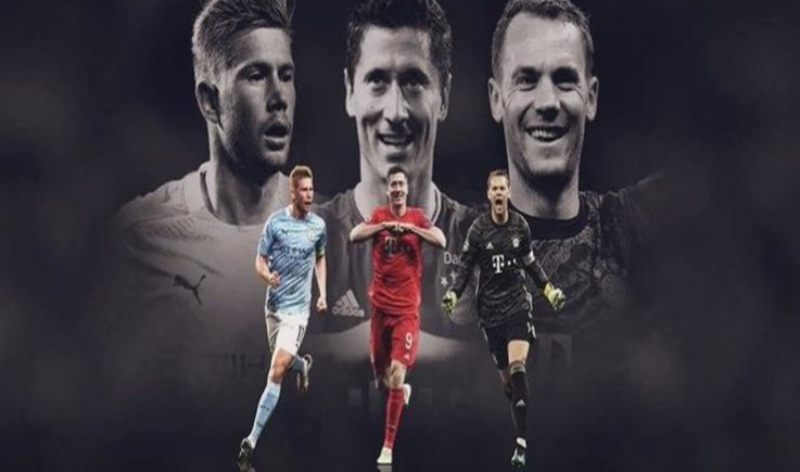 "يويفا" يعلن قائمة المرشحين لجائزة أفضل لاعب في أوروبا 2021