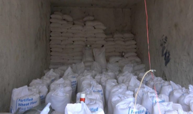 ضبط مواد فاسدة ومنتهية الصلاحية في بلاد الطعام بريمة تابعة لمنظمة الغذاء العالمي