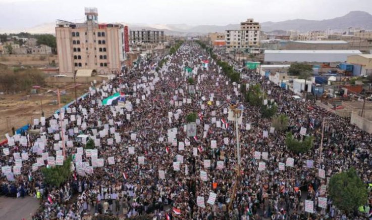 اليمن يحيي يوم القدس بمسيرات مليونية كبرى
