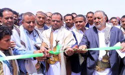 شاهد إفتتاح أكبر مشروع تسويقي تعاوني زراعي في اليمن
