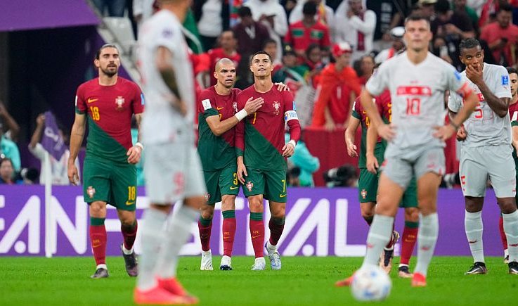 البرتغال تسحق سويسرا بسداسية وتضرب موعداً مع المغرب بربع نهائي كأس العالم