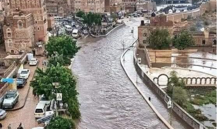  إطلاق صافرات الإنذار المبكر في سائلة صنعاء