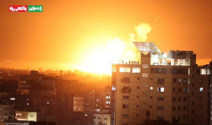 غارات صهيونية ليلية على غزة