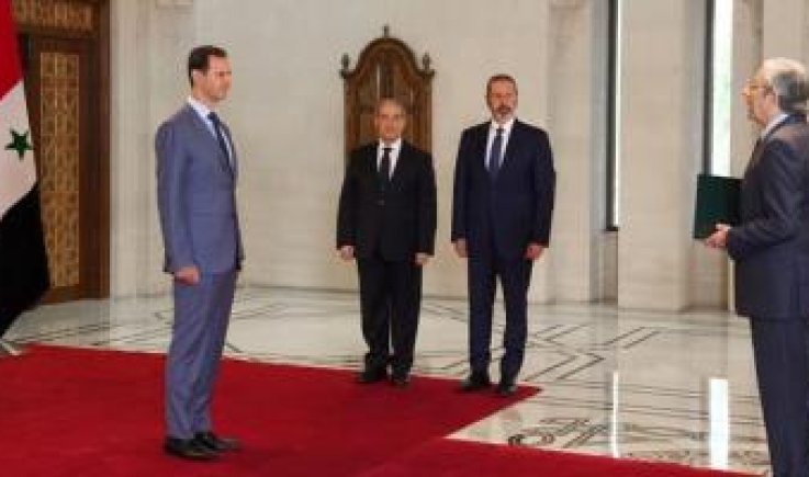 الرئيس السوري يتقبل أوراق اعتماد السفير الجزائري بوشامة