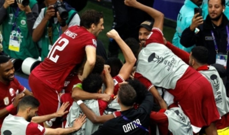 قطر تحرز لقب كأس آسيا للمرة الثانية في تاريخها اثر فوزها على الأردن 3-1