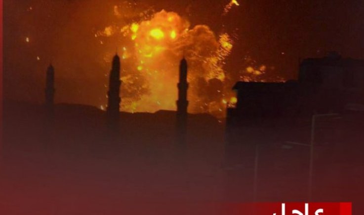  عاجل : العاصمة صنعاء تتعرض الآن لعدوان أمريكي بريطاني ...الاماكن المستهدفة