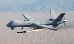 امريكا تقر باسقاط الدفاعات اليمنية احدث طائراتها العسكرية