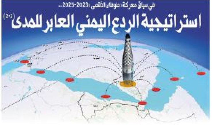 في سياق معركة «طوفان الأقصى» 2023-2025.. استراتيجية الردع اليمني العابر للمدى ( 2-2)