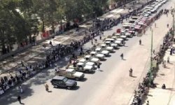 تأييدًا لعمليات القوات المسلحة اليمنية.. قيادات وكوادر وزارة الشباب والرياضة يشاركون في الوقفة الحاشدة لأبناء مديرية الثورة