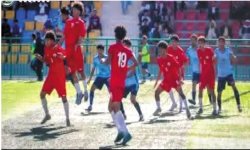 منتخب الناشئين يخسر أمام وحدة صنعاء استعداداً لنهائيات آسيا
