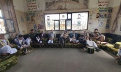 مناقشة جهود التوعية بأهمية الدورات الصيفية بمديرية حفاش في المحويت