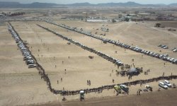 ذمار .. وقفة مسلحة لقبائل جهران إعلاناً للنفير والجهوزية لإنهاء العدوان والحصار