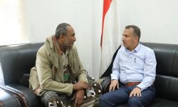 عطيفي ومهدي يناقشان جوانب التعاون لدعم النشاط الاقتصادي والاستثماري بالحديدة