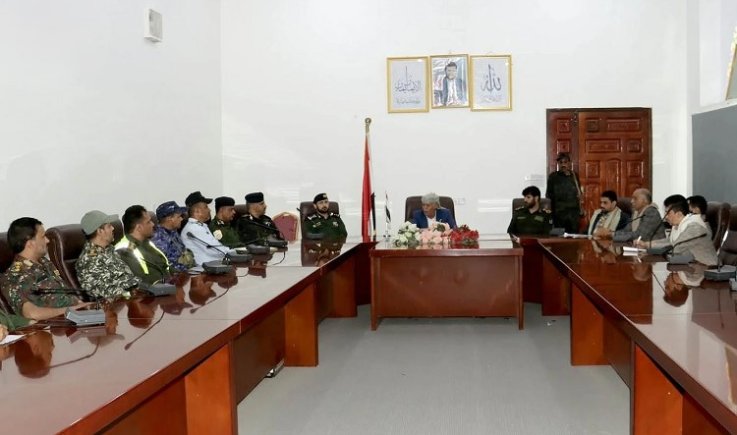مناقشة الترتيبات الأمنية للاحتفاء بأعياد الثورة في إب