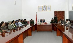 مناقشة الترتيبات الأمنية للاحتفاء بأعياد الثورة في إب