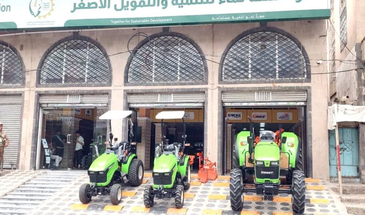 مؤسسة نماء تدشن مرحلة جديدة للميكنة الزراعية بوصول أول دفعة من حراثات «PREET»