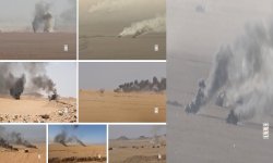 صحراء الجوف تبتلع تحشيدات العدو السعودي