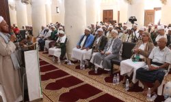 لقاء موسع لعلماء محافظة تعز رفضًا لتحشيدات العدو السعودي وجرائمه في اليمن