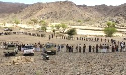 قبائل بدبدة بمأرب تؤكد الجهوزية والاستنفار لمواجهة تصعيد العدو السعودي